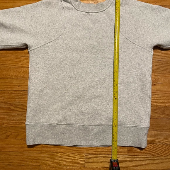 Lululemon heathered grey loungeful crewneck sweater - Picture 4 of 7